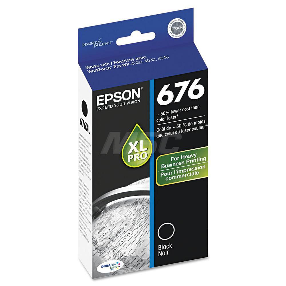Epson - Office Machine Supplies & Accessories; Office Machine/Equipment Accessory Type: Ink Cartridge ; For Use With: Epson Workforce Pro WP4020; WP4590; WP4540 ; Color: Black
