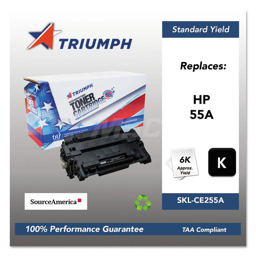TRIUMPH - Office Machine Supplies & Accessories; Office Machine/Equipment Accessory Type: Toner Cartridge ; For Use With: HP LaserJet P3010; P3015; P3015D; P3015DN; P3015X; P3016 ; Color: Black