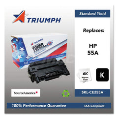 TRIUMPH - Office Machine Supplies & Accessories; Office Machine/Equipment Accessory Type: Toner Cartridge ; For Use With: HP LaserJet P3010; P3015; P3015D; P3015DN; P3015X; P3016 ; Color: Black - Exact Industrial Supply