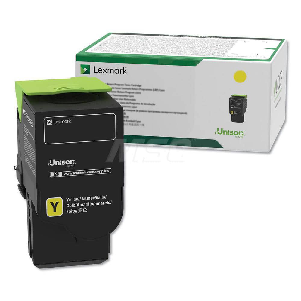 Lexmark - Office Machine Supplies & Accessories; Office Machine/Equipment Accessory Type: Toner Cartridge ; For Use With: Lexmark CX622ade; CX625ade; CS421dn ; Color: Yellow