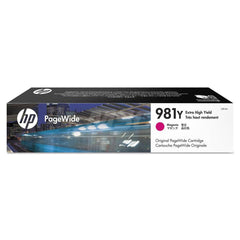 Hewlett-Packard - Office Machine Supplies & Accessories; Office Machine/Equipment Accessory Type: Ink Cartridge ; For Use With: HP PageWide Enterprise 556dn; 556xh; MFP 586dn; MFP 586f; MFP 586z ; Color: Magenta - Exact Industrial Supply