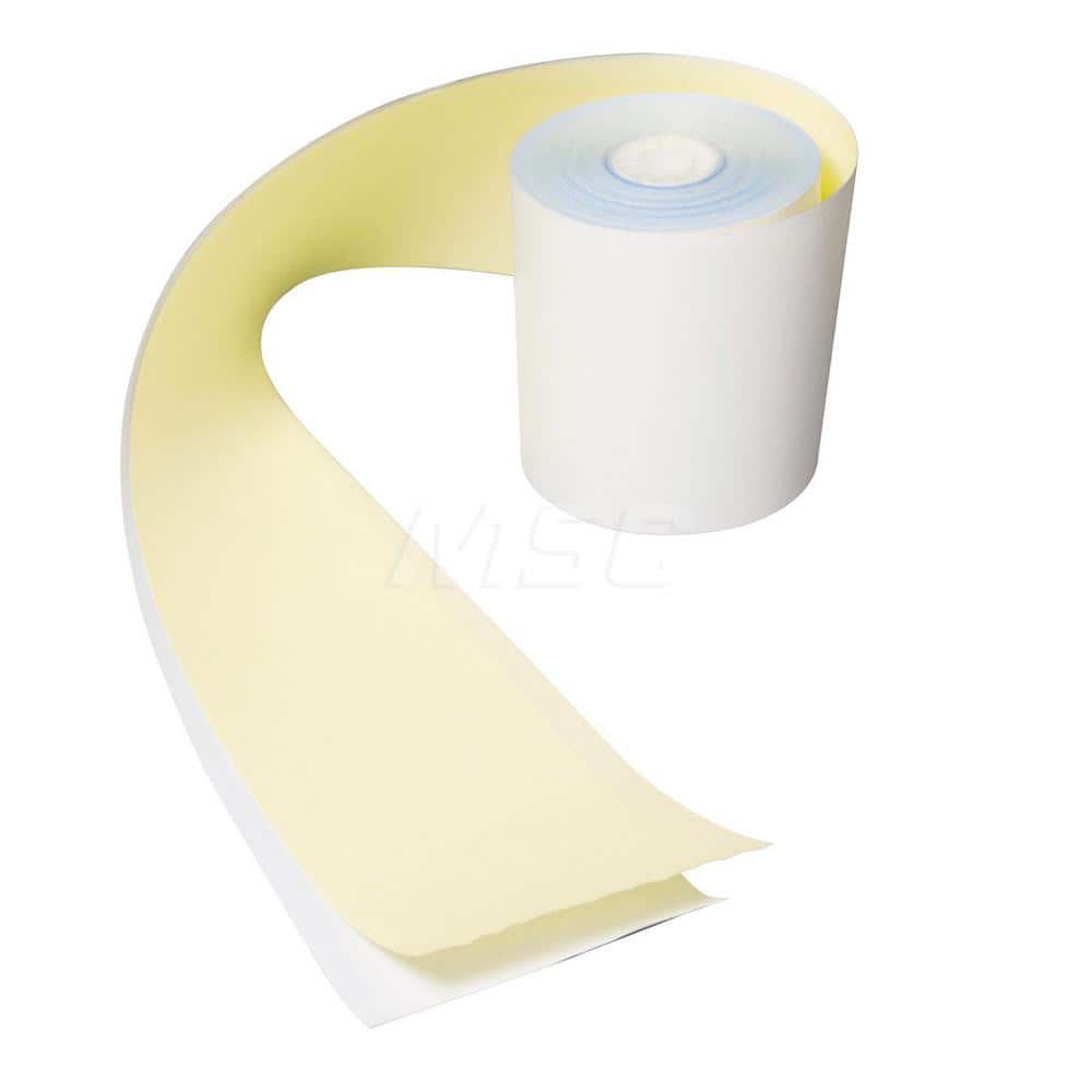 Royal Paper - Office Machine Supplies & Accessories; Office Machine/Equipment Accessory Type: Register Roll ; For Use With: Office Use ; Color: White; Yellow - Exact Industrial Supply