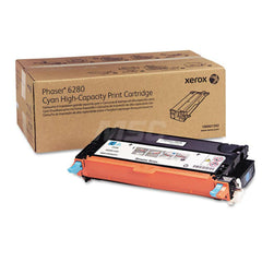 Xerox - Office Machine Supplies & Accessories; Office Machine/Equipment Accessory Type: Toner Cartridge ; For Use With: Phaser 6280 ; Color: Cyan - Exact Industrial Supply