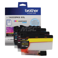 Brother - Office Machine Supplies & Accessories; Office Machine/Equipment Accessory Type: Ink Cartridge ; For Use With: MFC-J995DW; MFC-J995DW XL; MFC-J805DW; MFC-J805DW XL; MFC-J815DW XL ; Color: Cyan; Magenta; Yellow - Exact Industrial Supply