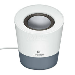 Logitech - Office Machine Supplies & Accessories; Office Machine/Equipment Accessory Type: Speakers ; For Use With: PC; Smartphone; Tablet or Laptop ; Color: White; Gray - Exact Industrial Supply