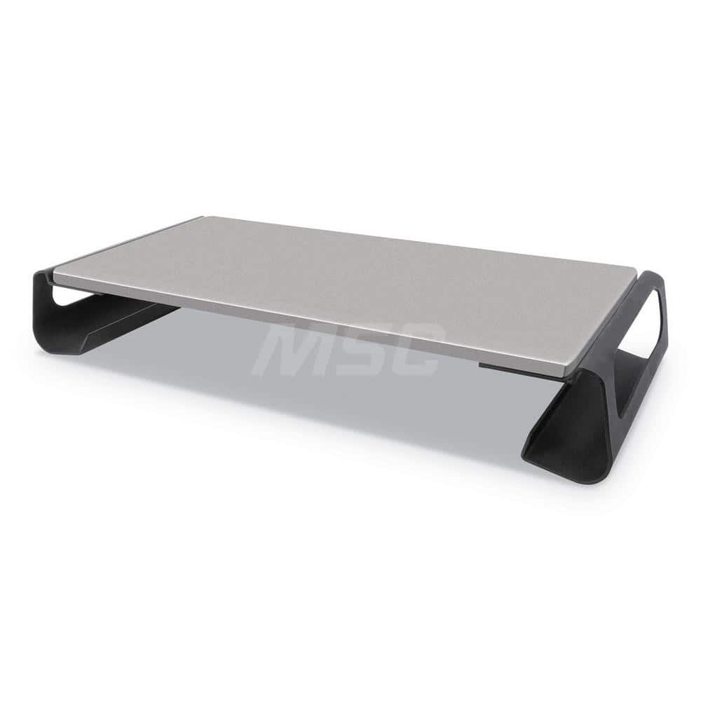 Kantek - Office Machine Supplies & Accessories; Office Machine/Equipment Accessory Type: Monitor Riser ; For Use With: Monitors ; Color: Black; Gray