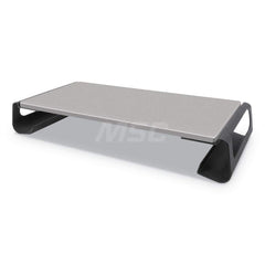 Kantek - Office Machine Supplies & Accessories; Office Machine/Equipment Accessory Type: Monitor Riser ; For Use With: Monitors ; Color: Black; Gray