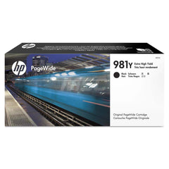 Hewlett-Packard - Office Machine Supplies & Accessories; Office Machine/Equipment Accessory Type: Ink Cartridge ; For Use With: HP PageWide Enterprise 556dn; 556xh; MFP 586dn; MFP 586f; MFP 586z ; Color: Black - Exact Industrial Supply