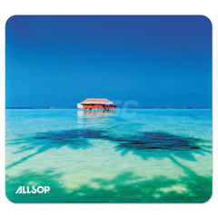 Allsop - Office Machine Supplies & Accessories; Office Machine/Equipment Accessory Type: Mouse Pad ; For Use With: Computer Mouse ; Color: Blue - Exact Industrial Supply