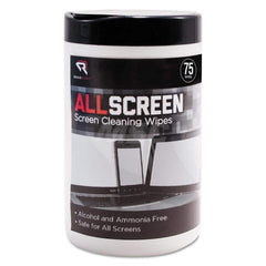 ADVANTUS - Office Machine Supplies & Accessories; Office Machine/Equipment Accessory Type: Cleaning Wipes ; For Use With: Laptop; Smartphone; Tablet ; Color: White