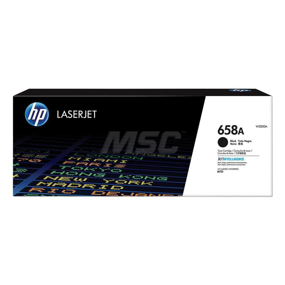 Hewlett-Packard - Office Machine Supplies & Accessories; Office Machine/Equipment Accessory Type: Toner Cartridge ; For Use With: HP Color Laserjet Enterprise M751dn (T3U44A#BGJ); M751n (T3U43A#BGJ) ; Color: Black - Exact Industrial Supply