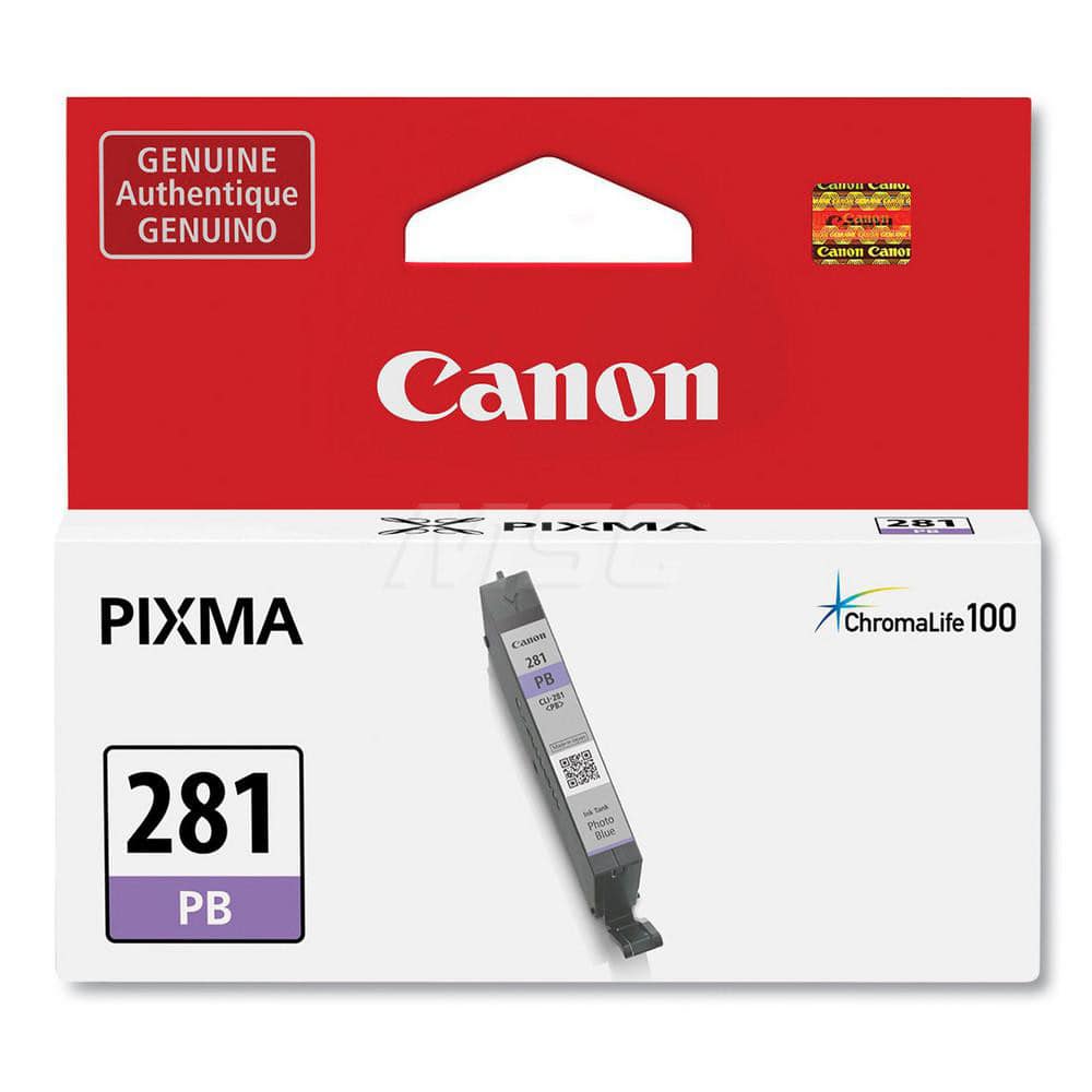 Canon - Office Machine Supplies & Accessories; Office Machine/Equipment Accessory Type: Ink ; For Use With: PIXMA TS9120 Gray Wireless Inkjet All-In-One Home Printer; TS6220 White Wireless Inkjet All-In-One Home Printer; TS8320 Black Inkjet All-In-One Ho - Exact Industrial Supply