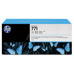 Hewlett-Packard - Office Machine Supplies & Accessories; Office Machine/Equipment Accessory Type: Ink Cartridge ; For Use With: HP DesignJet Z6200 Series; Z6600; Z6800 Series ; Color: Light Gray - Exact Industrial Supply