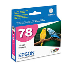 Epson - Office Machine Supplies & Accessories; Office Machine/Equipment Accessory Type: Ink Cartridge ; For Use With: Epson Stylus Photo R260; R280; R380; Epson Artisan 50; Epson Stylus Photo All-In-One Printer RX595; RX580; RX680 ; Color: Magenta