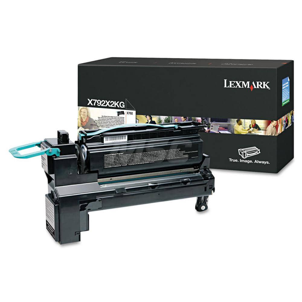 Lexmark - Office Machine Supplies & Accessories; Office Machine/Equipment Accessory Type: Toner Cartridge ; For Use With: Lexmark X792dte; X792de; X792dtme; X792dtfe; X792dtse; X792dtpe ; Color: Black - Exact Industrial Supply