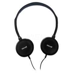 Maxell - Office Machine Supplies & Accessories; Office Machine/Equipment Accessory Type: Headphones ; For Use With: All Portable Players; Laptops & Desktop Computers ; Color: Silver - Exact Industrial Supply