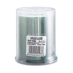 Maxell - Office Machine Supplies & Accessories; Office Machine/Equipment Accessory Type: CD-R Discs ; For Use With: Inkjet Printer ; Storage Capacity: 700MB ; Color: Matte Silver