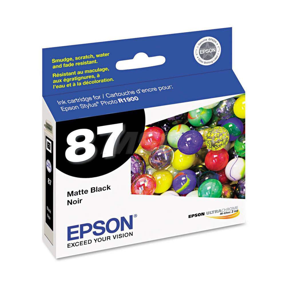 Epson - Office Machine Supplies & Accessories; Office Machine/Equipment Accessory Type: Ink Cartridge ; For Use With: Epson Stylus Photo R1900 ; Color: Matte Black