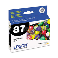 Epson - Office Machine Supplies & Accessories; Office Machine/Equipment Accessory Type: Ink Cartridge ; For Use With: Epson Stylus Photo R1900 ; Color: Matte Black