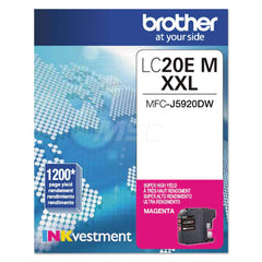 Brother - Office Machine Supplies & Accessories; Office Machine/Equipment Accessory Type: Ink Cartridge ; For Use With: MFC-J5920DW; MFC-J775DW; MFC-J775DW XL; MFC-J985DW; MFC-J985DW XL ; Color: Magenta - Exact Industrial Supply