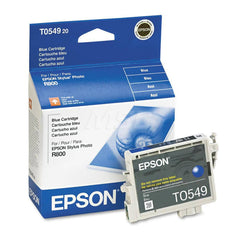 Epson - Office Machine Supplies & Accessories; Office Machine/Equipment Accessory Type: Ink Cartridge ; For Use With: Epson Stylus Photo R800; R1800 ; Color: Blue