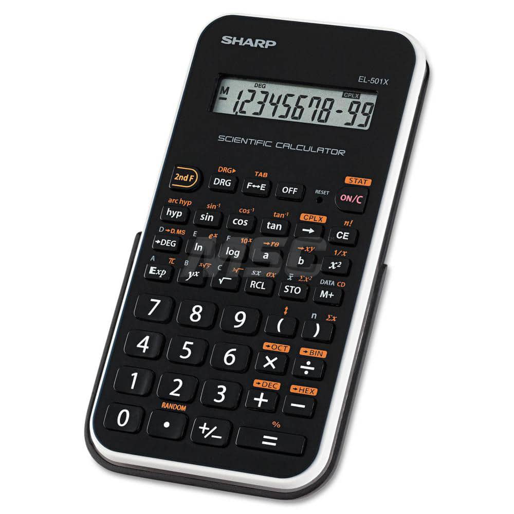Victor - Calculators; Type: Scientific Calculator ; Type of Power: (2) LR1130 Battery ; Display Type: 10-Digit LCD ; Color: Black with White Accent ; Display Size: 12mm ; Number of Functions: 146
