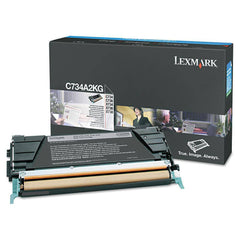 Lexmark - Office Machine Supplies & Accessories; Office Machine/Equipment Accessory Type: Toner Cartridge ; For Use With: Lexmark X736de; X738de; X734de; X738dte; C736n; C734dn; C736dtn; C734dtn; C734n; C734dw; C736dn ; Color: Black - Exact Industrial Supply