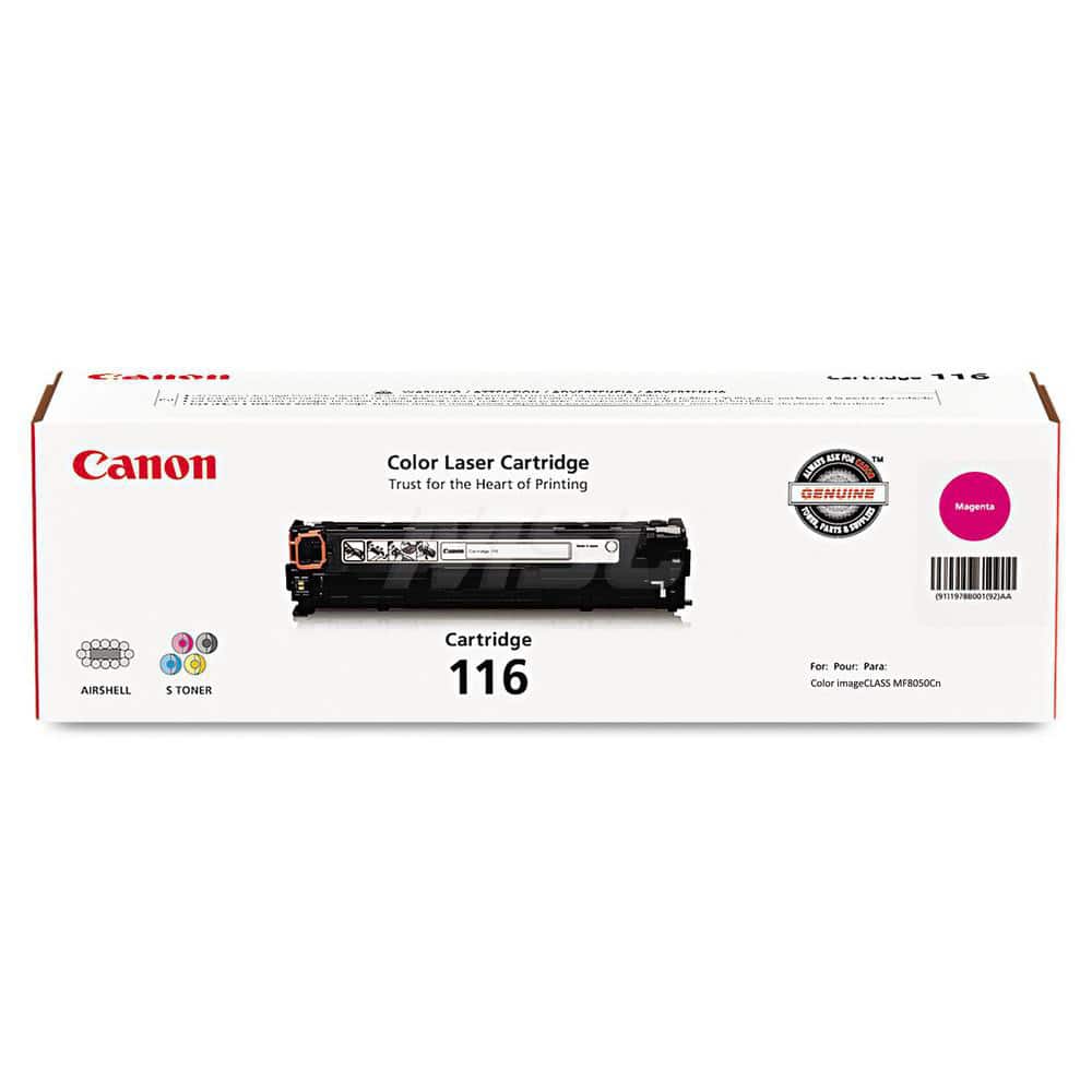Canon - Office Machine Supplies & Accessories; Office Machine/Equipment Accessory Type: Toner Cartridge ; For Use With: Canon ImageCLASS MF8050Cn; MF8080Cw ; Color: Magenta