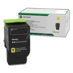 Lexmark - Office Machine Supplies & Accessories; Office Machine/Equipment Accessory Type: Toner Cartridge ; For Use With: Lexmark CX622ade; CX625ade; CS521dn; CX625adhe ; Color: Yellow - Exact Industrial Supply
