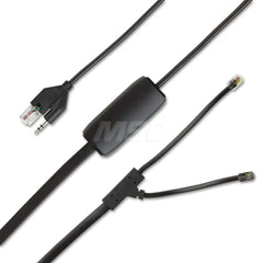 Plantronics - Office Machine Supplies & Accessories; Office Machine/Equipment Accessory Type: Electronic Hookswitch Cable ; For Use With: Plantronics Headset ; Color: Black