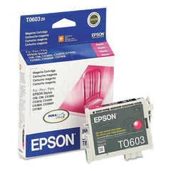 Epson - Office Machine Supplies & Accessories; Office Machine/Equipment Accessory Type: Ink Cartridge ; For Use With: Epson Stylus All-in-One Printer CX3800; CX4200; CX3810; CX7800; CX5800F; CX4800; Epson Stylus C88+; C88; C68 ; Color: Magenta