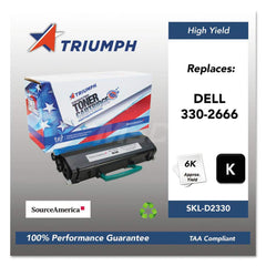 TRIUMPH - Office Machine Supplies & Accessories; Office Machine/Equipment Accessory Type: Toner Cartridge ; For Use With: Dell 2330d; 2330dn; 2350d; 2350dn ; Color: Black - Exact Industrial Supply