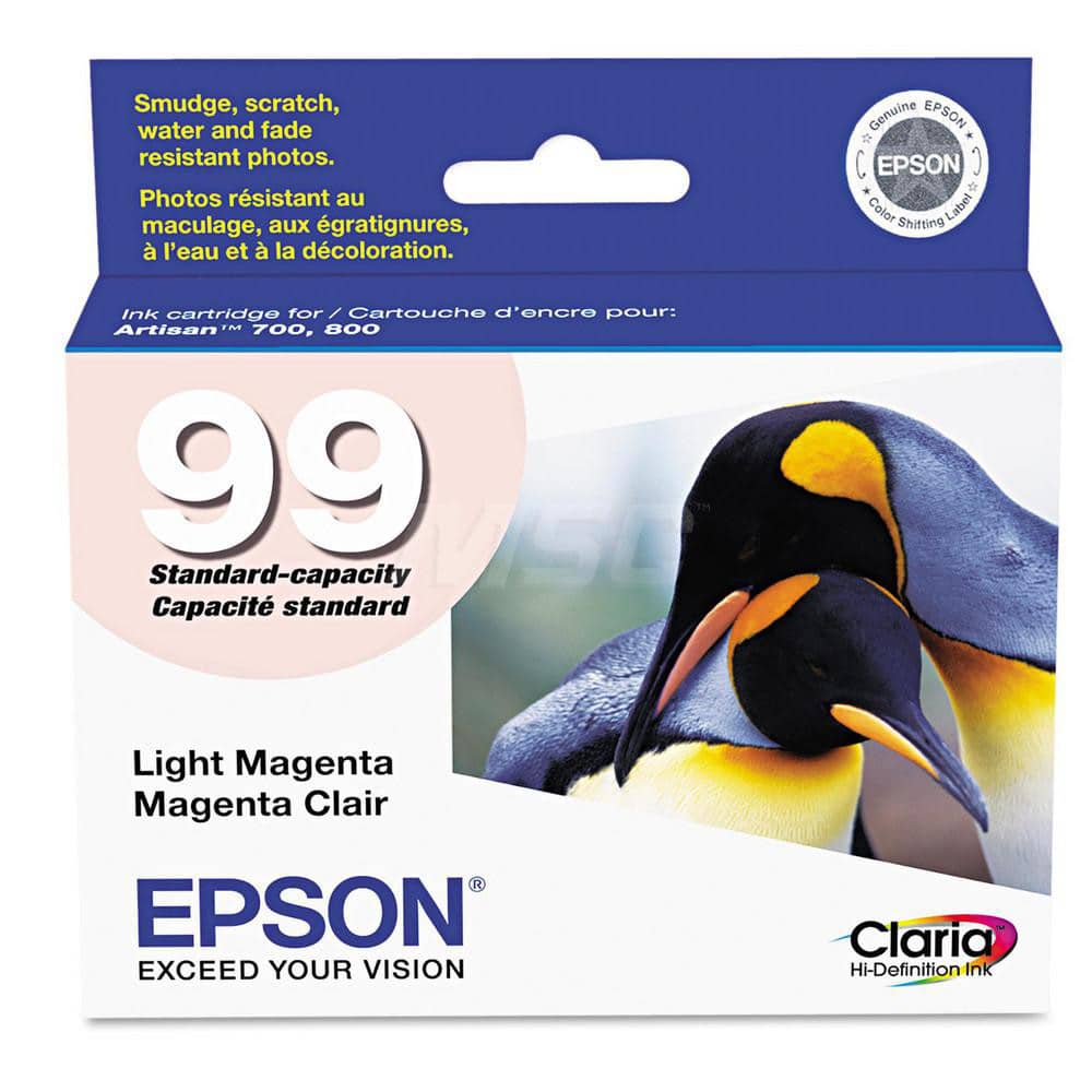 Epson - Office Machine Supplies & Accessories; Office Machine/Equipment Accessory Type: Ink Cartridge ; For Use With: Epson Artisan 700; 710; 725; 730; 800; 810; 835; 837 ; Color: Light Magenta