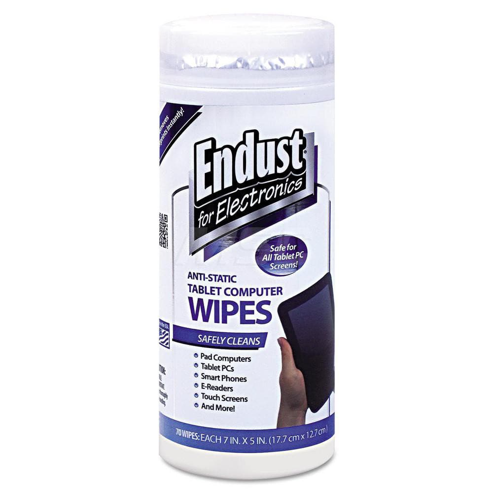 Endust - Office Machine Supplies & Accessories; Office Machine/Equipment Accessory Type: Cleaning Wipes ; For Use With: Computer; SmartPhone ; Color: White