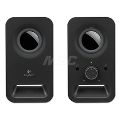 Logitech - Office Machine Supplies & Accessories; Office Machine/Equipment Accessory Type: Speakers ; For Use With: PC; Smartphone; Tablet or Laptop ; Color: Black - Exact Industrial Supply