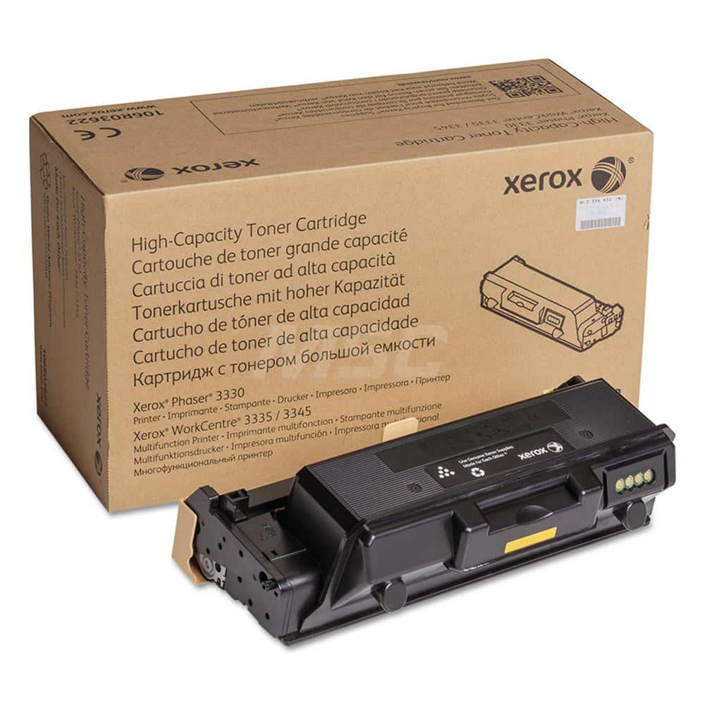 Xerox - Office Machine Supplies & Accessories; Office Machine/Equipment Accessory Type: Toner Cartridge ; For Use With: Phaser 3330; WorkCentre 3335; 3345 ; Color: Black - Exact Industrial Supply