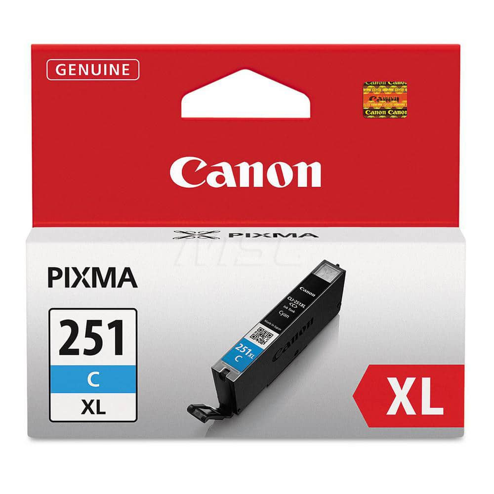 Canon - Office Machine Supplies & Accessories; Office Machine/Equipment Accessory Type: Ink ; For Use With: PIXMA MG6620 Black Wireless; PIXMA MG6620 White Wireless; PIXMA MG6620 Burnt Orange Wireless; PIXMA MX922; PIXMA MG5620 White Wireless; PIXMA MG54 - Exact Industrial Supply