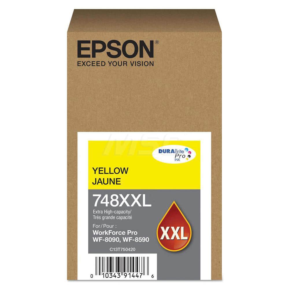Epson - Office Machine Supplies & Accessories; Office Machine/Equipment Accessory Type: Ink Cartridge ; For Use With: Epson WorkForce Pro WF-6090; 6590; 8090; 8590 ; Color: Yellow