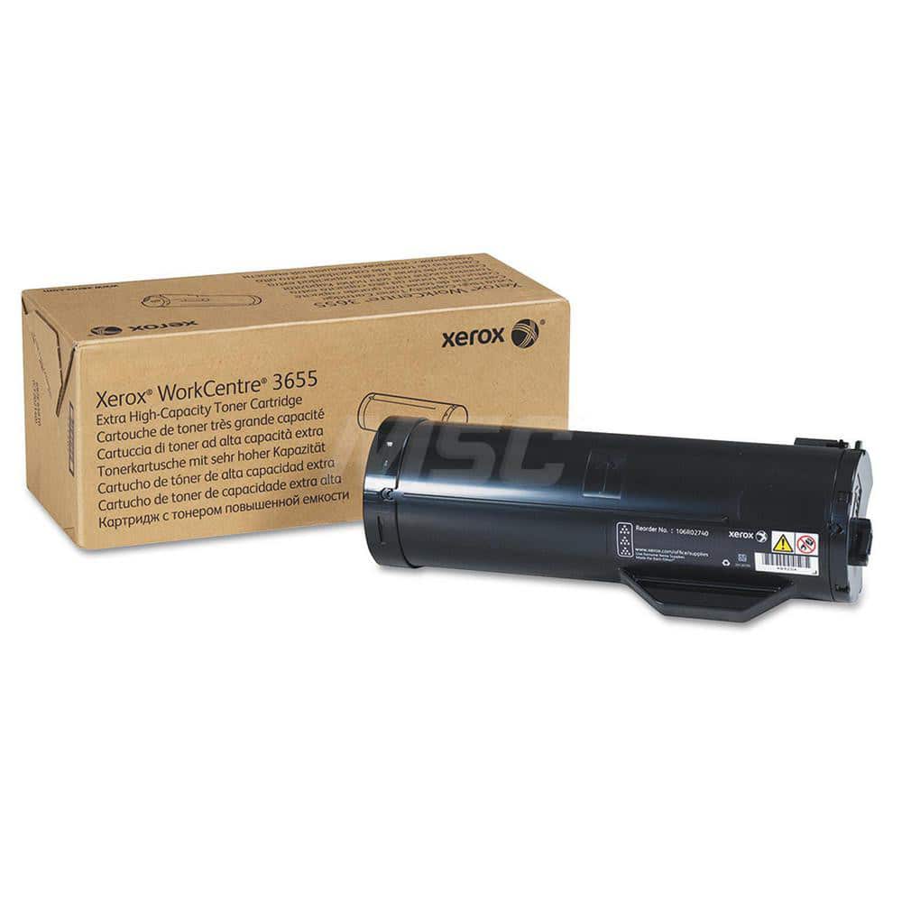 Xerox - Office Machine Supplies & Accessories; Office Machine/Equipment Accessory Type: Toner Cartridge ; For Use With: WorkCentre 3655; 3655i ; Color: Black - Exact Industrial Supply