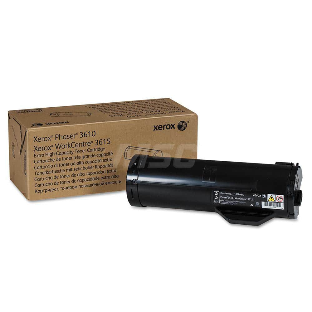 Xerox - Office Machine Supplies & Accessories; Office Machine/Equipment Accessory Type: Toner Cartridge ; For Use With: Phaser 3610; WorkCentre 3615 ; Color: Black - Exact Industrial Supply
