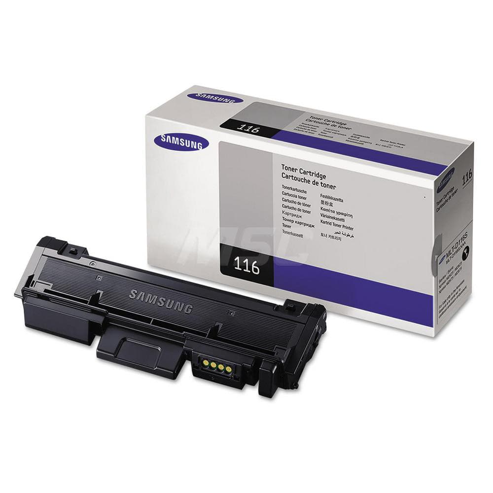 Hewlett-Packard - Office Machine Supplies & Accessories; Office Machine/Equipment Accessory Type: Toner Cartridge ; For Use With: Samsung Xpress SL-M2625D; M2825DW; M2875FD; M2875FW ; Color: Black - Exact Industrial Supply