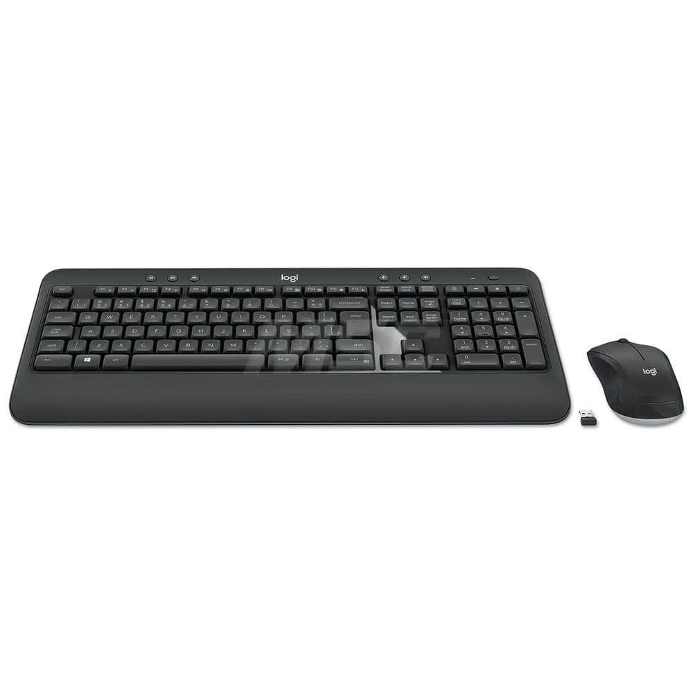 Logitech - Office Machine Supplies & Accessories; Office Machine/Equipment Accessory Type: Keyboard/Mouse ; For Use With: Chrome OS; Windows 7; 8; 10 Operating Systems ; Contents: (3) AA Alkaline Batteries; Logitech Unifying Receiver; User Documentation - Exact Industrial Supply