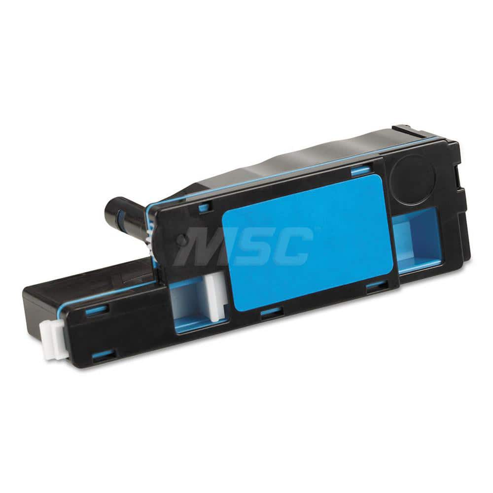 media Sciences - Office Machine Supplies & Accessories; Office Machine/Equipment Accessory Type: Toner Cartridge ; For Use With: Dell 1250c; 1350cnw; 1355cn; 1355w; C1760nw ; Color: Cyan - Exact Industrial Supply