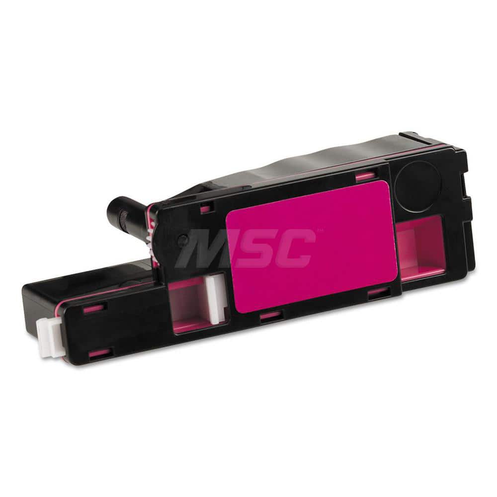 media Sciences - Office Machine Supplies & Accessories; Office Machine/Equipment Accessory Type: Toner Cartridge ; For Use With: Dell 1250c; 1350cnw; 1355cn; 1355w; C1760nw ; Color: Magenta - Exact Industrial Supply