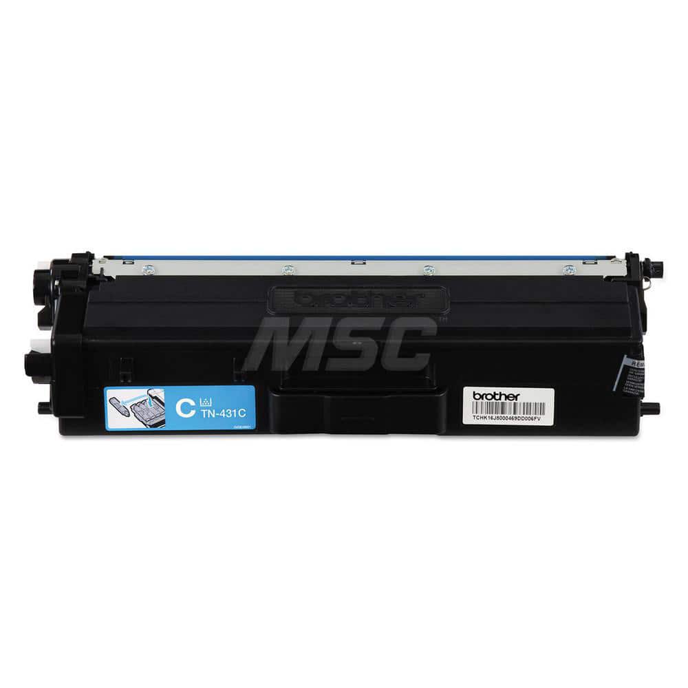 Brother - Office Machine Supplies & Accessories; Office Machine/Equipment Accessory Type: Toner Cartridge ; For Use With: HL-L8260CDW; HL-L8360CDW; HL-L8360CDWT; MFC-L8610CDW; MFC-L8895CDW; MFC-L8900CDW ; Color: Cyan - Exact Industrial Supply