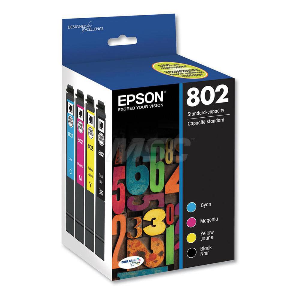 Epson - Office Machine Supplies & Accessories; Office Machine/Equipment Accessory Type: Ink Cartridge ; For Use With: Epson WorkForce Pro WF-4720; WF-4730; WF-4734; WF-4740 ; Color: Black; Cyan; Magenta; Yellow