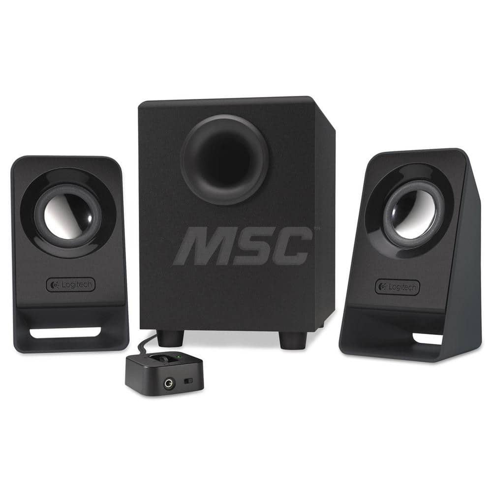 Logitech - Office Machine Supplies & Accessories; Office Machine/Equipment Accessory Type: Multimedia Speaker ; For Use With: PC; Smartphone; Tablet or Laptop ; Color: Black