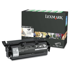 Lexmark - Office Machine Supplies & Accessories; Office Machine/Equipment Accessory Type: Toner Cartridge ; For Use With: Lexmark X651de; X652de; X654de; X656de; X656dte; X658de; X658dfe; X658dme ; Color: Black - Exact Industrial Supply