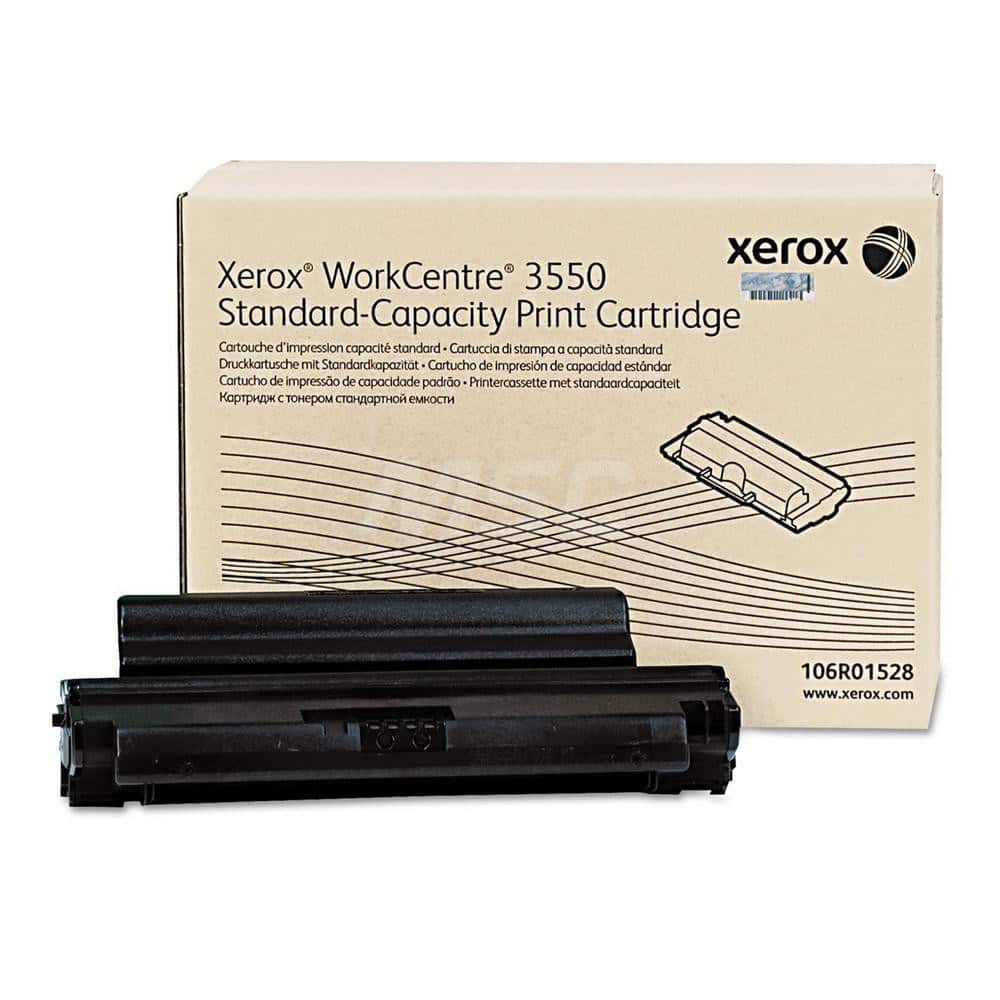 Xerox - Office Machine Supplies & Accessories; Office Machine/Equipment Accessory Type: Toner Cartridge ; For Use With: WorkCentre 3550 ; Color: Black - Exact Industrial Supply