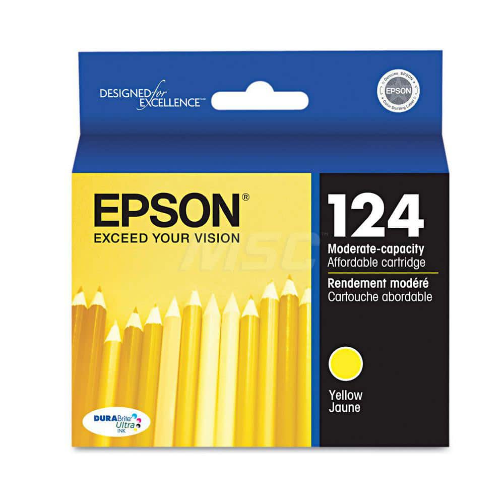 Epson - Office Machine Supplies & Accessories; Office Machine/Equipment Accessory Type: Ink Cartridge ; For Use With: Stylus NX125; NX127; NX420 ; Color: Yellow